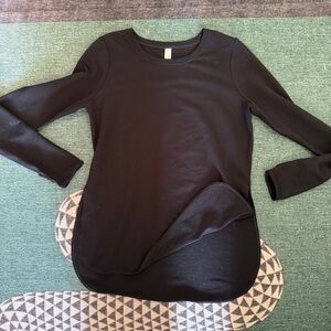 Lorna Jane black long sleeve cover up